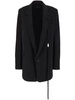 Black Denim Blazer
