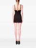 crystal-link minidress