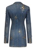 button-embellished dress