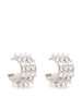 small Karma hoop earrings