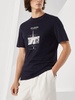 cotton paris graphic print t-shirt