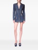 button-embellished dress
