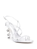Robyn 105mm laminated-leather sandals