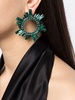 Begum crystal-embellished earrings