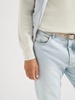 straight-leg jeans