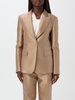 Alberta Ferretti silk-blend satin blazer