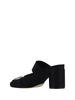 Logo Elastic Ballet Mules