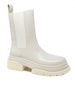 Ash Mustang Cream Ankle Boots