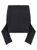 'reversed Belt Mini' Skirt
