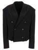Double-breast Folded Blazer