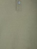 Green Cotton Crepe Polo Shirt
