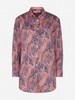 Brigitte Cotton Shirt With Liberty Flower Print | Made With Liberty Fabric
