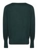 Diamond V-neck Beige/ Dark Green Jumper
