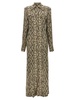 Python Pattern Shirt Dress