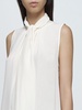 Mela Pussy Bow Neck Silk Blouse