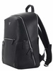 Logo Plaque Zipped Backpack