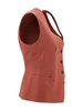 Linen-blend Waistcoat