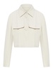 Blouson Wool Cotton Trench Coat