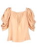 Biscuit Pink Pleated Top