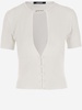Le Haut Pralu Cut-out Short Sleeves Cardigan