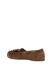 Suede Leather Loafers With Fringes