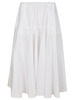 White Recycled Polyester Skirt
