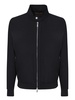 Midnight Blue Nylon Blend Albert Jacket