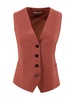 Linen-blend Waistcoat