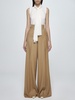 Mela Pussy Bow Neck Silk Blouse