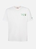 Man Classic Fit Cotton Jersey T-shirt Portofino With Formentera Aperitif Embroidery
