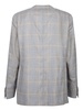 Beige/grey Linen Check Jacket