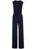 Draped Straight-leg Jumpsuit