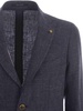 Jacket Tagliatore In Linen And Wool Blend