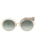 Rose Et La Roue Crystal Sunglasses