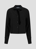Prada Crepe De Chine Shirt With Bow