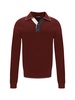 Virgin-wool Zip Polo