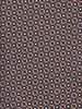 Geometric Micro Pattern Beige And Black Tie