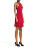 Red Viscose Blend Dress