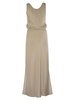 Fluid Satin Cady Twill Dress