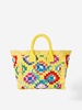 Colette Crochet Handbag With Fringes
