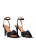 Black Leather Sandals
