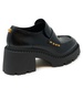 Ash Black Leather Loafers