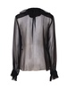 Ruffle Collar Chiffon Blouse