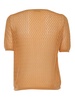 Orange Cotton Knit Sweater