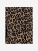 Leopard Print Stretch Cotton Shirt