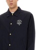 Vignes Slogan Print Jacket