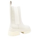 Ash Mustang Cream Ankle Boots