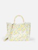 Betsy Cotton Canvas Colette Liberty Handbag |made With Liberty Fabric