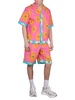 Sunflower Print Bermuda Shorts