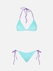 Woman Water Green Terry Triangle Bikini | Melissa Satta Special Edition